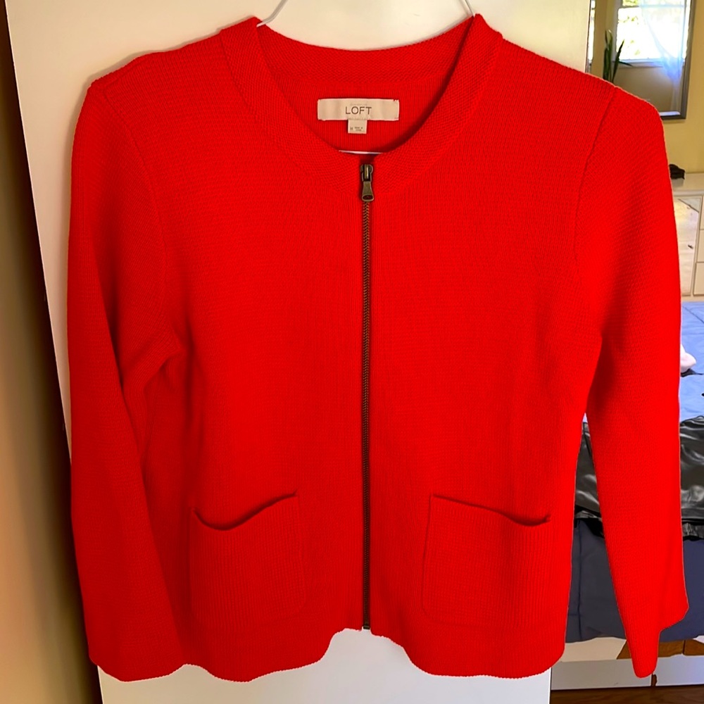 Ann Loft fall weather sweater